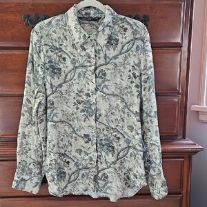 Peruvian Connection Floral Shirt